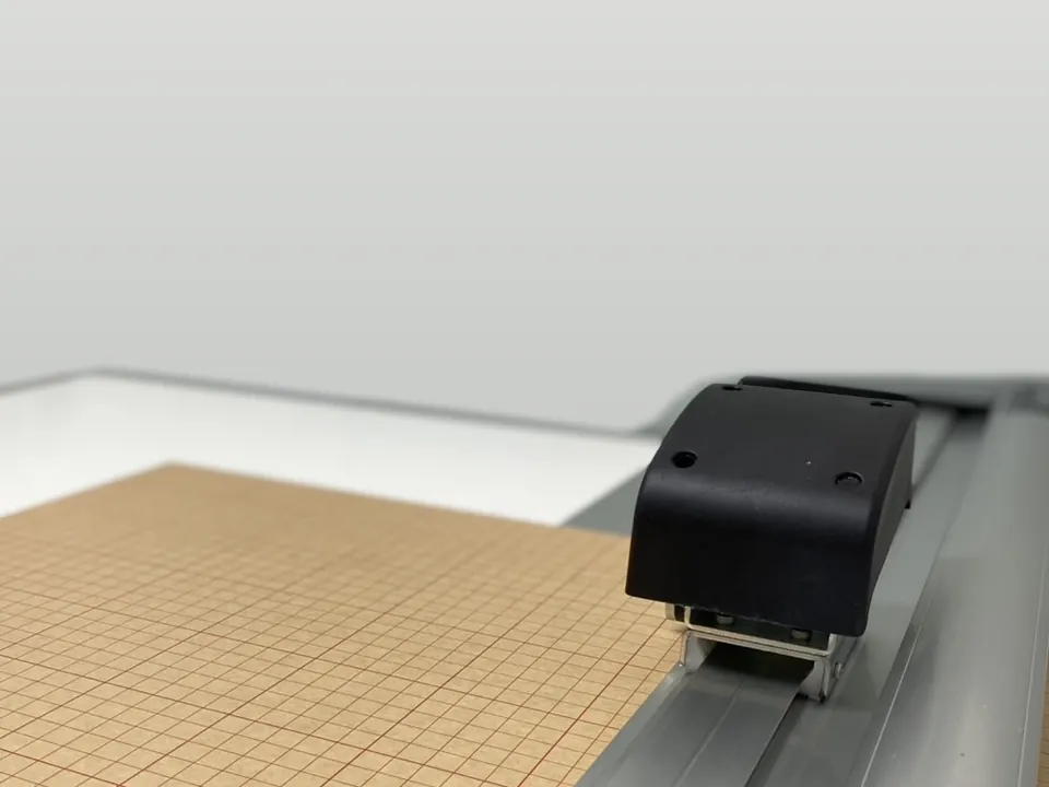 展示用パネルの制作に使うパネルカッター